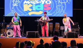 Primeiro dia do Massayó Kids reúne criançada no Estacionamento de Jaraguá