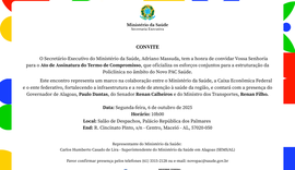 Assinatura de Termo de Compromisso marca início da implantação de Policlínica Regional em Maceió