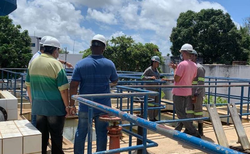 BRK realiza ação preventiva para assegurar qualidade da água em Marechal Deodoro