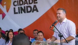 Governador inaugura obras do Minha Cidade e entrega equipamentos do Fortalece AL