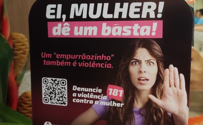 Shopping participa de ações de combate à violência contra a mulher