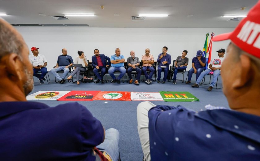 Governo de Alagoas pauta reforma agrária em encontro com representantes do Incra e movimentos sociais