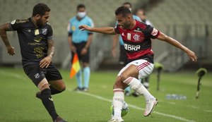 Ceará derrota o Flamengo no Castelão e impede adversário de assumir primeiro lugar