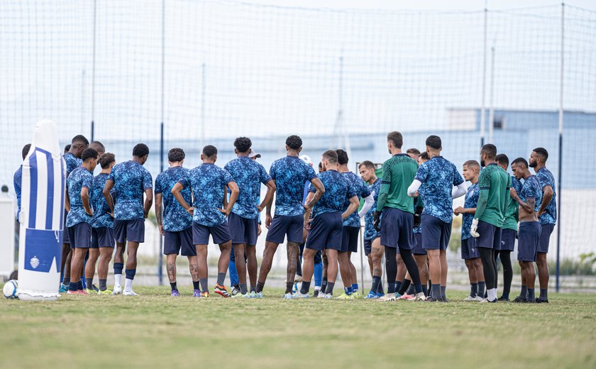 CSA faz último treino nesta sexta-feira em Itajaí-SC