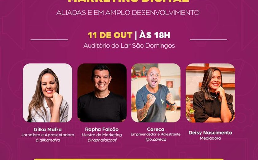 Lar São Domingos promove evento de empreendedorismo e marketing digital