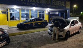 PRF prende cinco pessoas e recupera três veículos adulterados nas BRs que cortam Alagoas