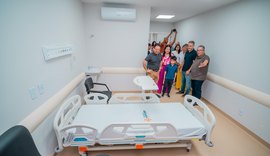 Governador em exercício Marcelo Victor visita Hospital do Futuro, acompanhado de Renan Filho