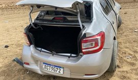 Motorista morre após carro capotar na AL-220 em Girau do Ponciano