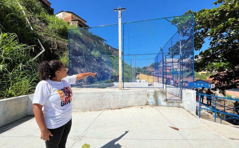 Moradores da Grota do Aterro são beneficiados pelo Brota na Grota