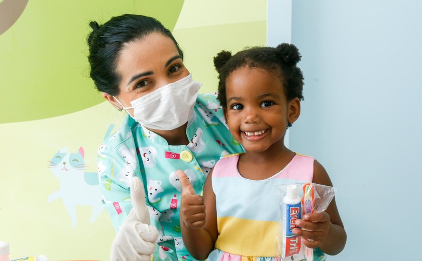 Criando Sorrisos já beneficiou mais de 3 mil crianças com ações de saúde bucal em Alagoas