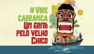 Brasília recebe a 12ª edição da campanha “Eu Viro Carranca para Defender o Velho Chico” no Dia Nacional em Defesa do Rio São Francisco