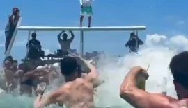 ICMBio identifica responsáveis por festa ilegal em piscina natural em Área de Proteção Ambiental