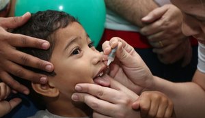 25 municípios de Alagoas não atingiram meta de vacinação contra pólio e sarampo