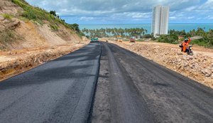 Ecovia Norte: trecho final de Guaxuma inicia revestimento asfáltico