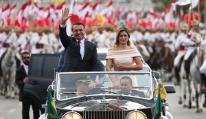 No discurso de posse, Jair Bolsonaro pede apoio para 'reconstruir o país'