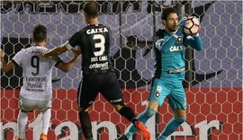 Goleiro Helton Leite tem lesão grave na coxa e desfalca o Botafogo