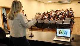 Ministério Público recepciona 70 alunos da rede estadual de ensino para falar de direitos e deveres