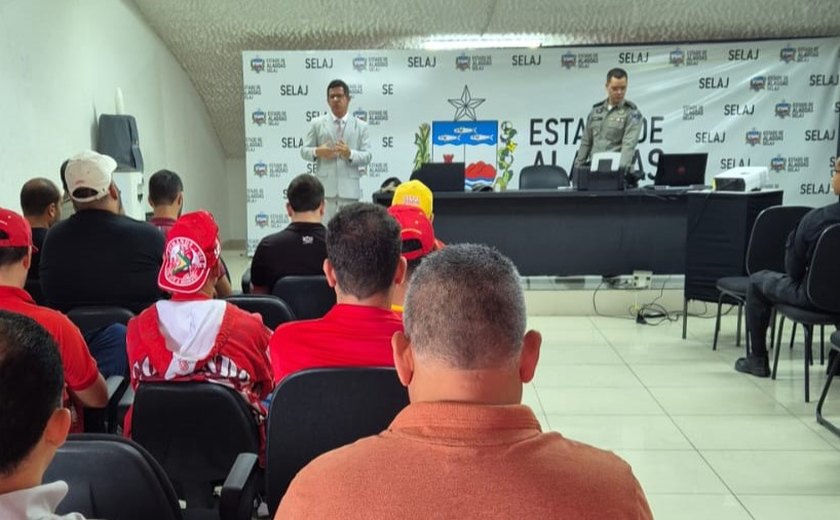 Ministério Público participa de reunião e apresentação de plano operacional para jogo entre CRB e Santos