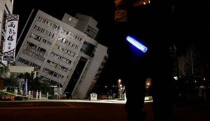 Terremoto deixa dois mortos em Taiwan e causa abalos em edifícios