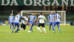 Azulão consegue empate importante fora de casa contra o Coritiba