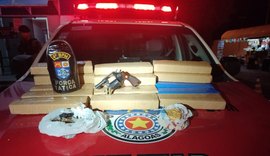 Segurança Pública coordena ação que prende homem e apreende 15kg de drogas na parte alta de Maceió
