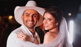 Mano Walter e miss Santa Catarina se casam em cerimônia de luxo em Maceió