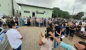 Servidores do HE do Agreste prestam última homenagem a Ranieri Oliveira