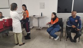 Vacinação contra gripe no Samu reforça proteção dos profissionais de saúde