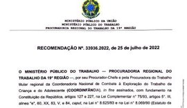 Órgãos discutirão com o TRE/AL medidas de combate ao trabalho de menores de 18 anos nas eleições 2022