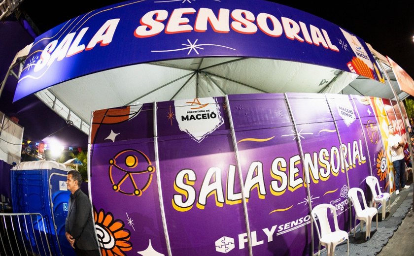 Sala Sensorial recebe público neurodivergente no São João Massayó