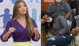 Mulher surge dormindo na plateia do 'Encontro' e ignora Patrícia Poeta; veja vídeo
