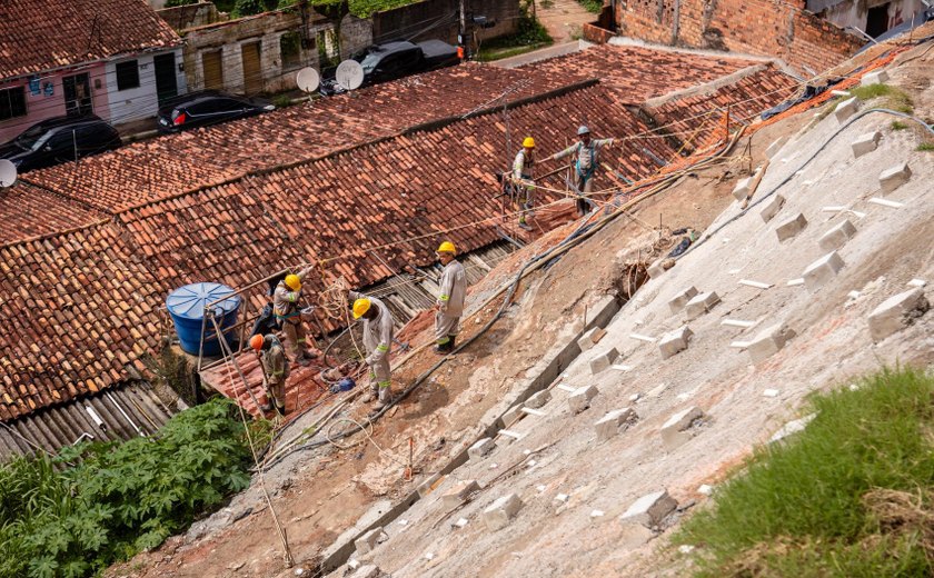 Prefeitura de Maceió investe R$ 315 milhões na proteção de encostas
