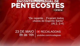 Renovação Carismática Católica de Alagoas realiza Encontro Estadual de Pentecostes Online
