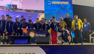 Equipe masculina de Alagoas conquista a Série Prata do Campeonato Brasileiro de Futsal Escolar