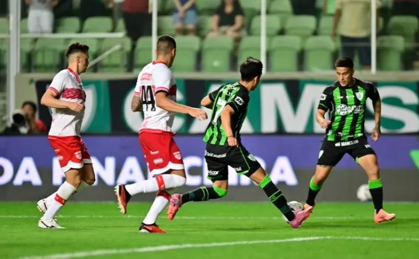 CRB empata com América-MG e permanece na nona colocação do Campeonato Brasileiro