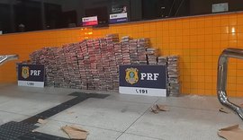 PRF apreende cerca de 700 kg de cocaína no interior de AL