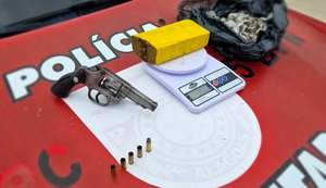 Polícia Militar apreende armas e drogas durante ações no Clima Bom e Benedito Bentes