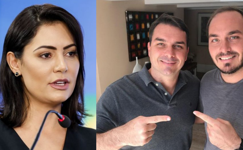 Flávio e Carlos brigam; Michelle se nega a gravar: a tempestade perfeita na campanha