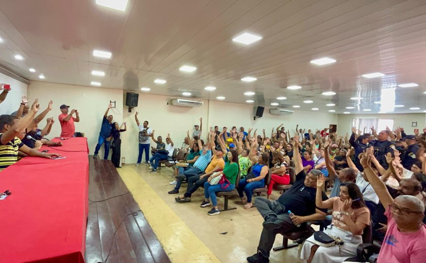 Servidores públicos de Maceió aprovam reajuste de 5% para 2025