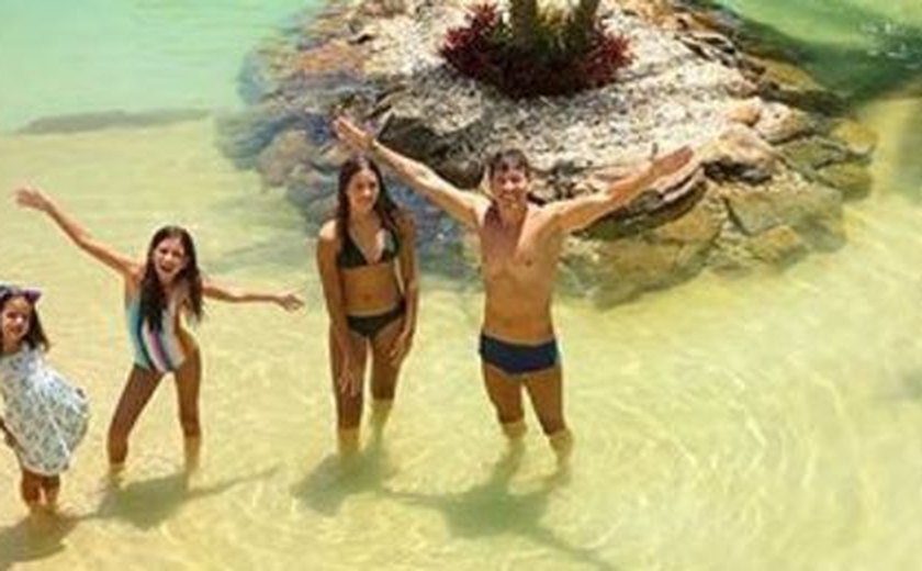 Nova piscina de Rodrigo Faro é sonho de consumo