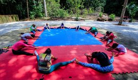 Oficinas, trilha e pilates levam mulheres ao Parque Municipal