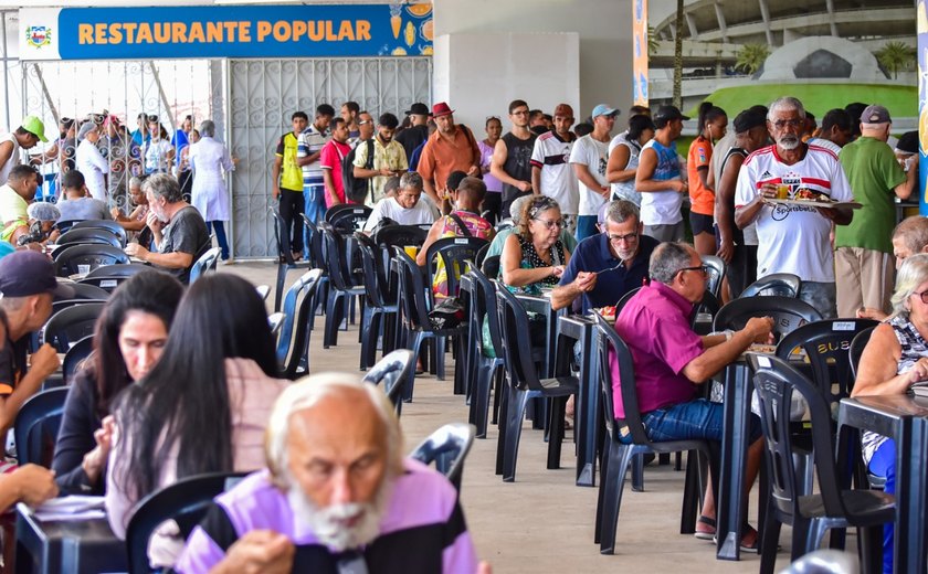 Restaurantes populares potencializam Programa Pacto Contra a Fome em Alagoas