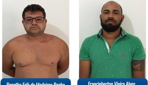 Ação integrada entre policiais de Alagoas e Sergipe detém suspeitos de homicídio