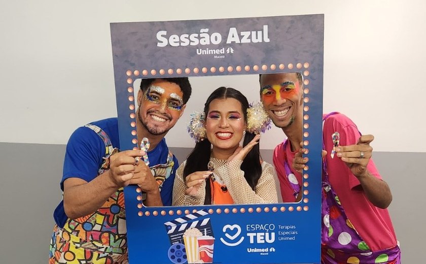 Unimed Maceió promove sessão de cinema para crianças autistas