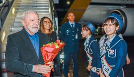 Lula desembarca no Japão para Cúpula do G7