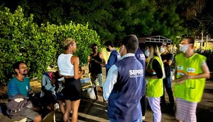 Seprev acolhe dependente químico nas ruas de Arapiraca