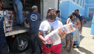 Cestas básicas serão entregues no estacionamento da SMTT nesta quarta-feira (19)
