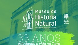 Museu de História Natural faz 33 anos e celebra com programação especial aberta ao público