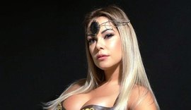 Modelo Gil Jung encarna guerreira em recente ensaio fotográfico