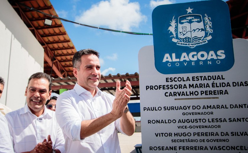 Governo de Alagoas entrega em São Sebastião mais uma Escola do Coração